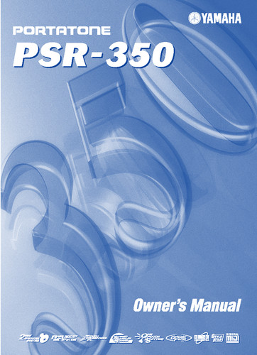 Yamaha psr 350 instruction - yamaha, psr-350