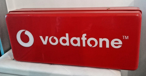 Vodafone insegna targa - insegna,