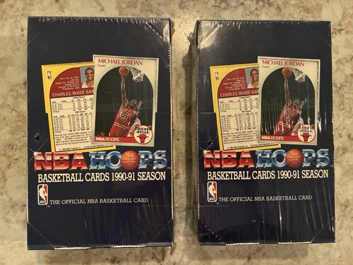 Nba hoops box 1990 91 - nba,