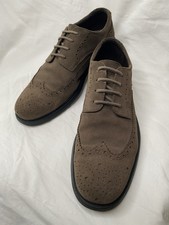 Scarpe Uomo Geox taglia 40 Stile Oxford pelle scamosciata