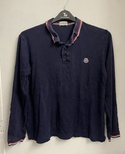 Polo uomo blu navy Moncler