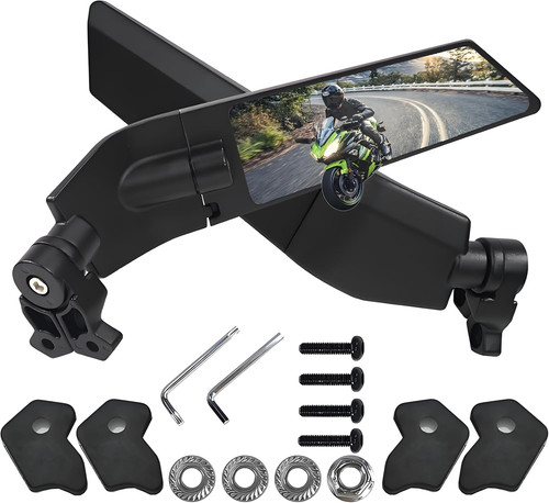Specchietti moto regolabili - specchietti,