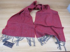 vecchia SCIARPA MCS MARLBORO CLASSICS ACCESSORIES FOULARD rosso vintage di