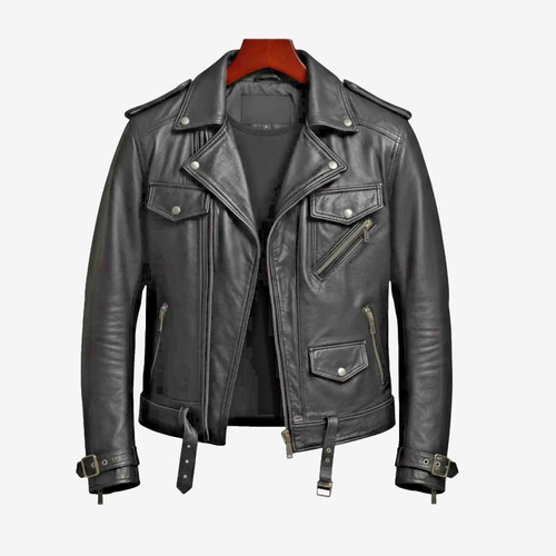 Giacca motociclista uomo vera - giacca,
