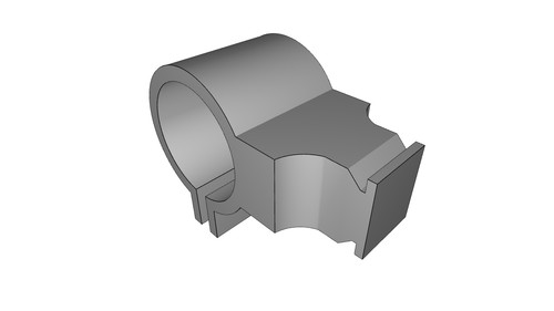 Supporto montaggio torcia - torcia, led