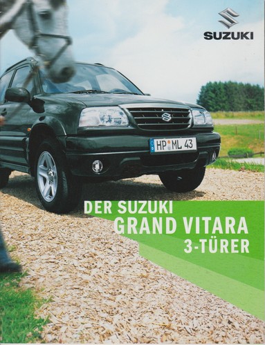 Brochure suzuki grand - suzuki, vitara