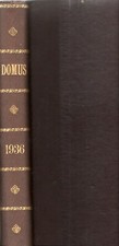 DOMUS RACCOLTA COMPLETA ANNO 1936 - Arte - Arredamento casa - interni esterni