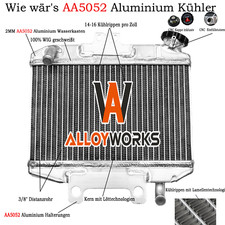 Radiatore alluminio per - radiatore, in