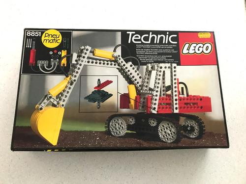 Lego technic 8851 escavatore - lego,