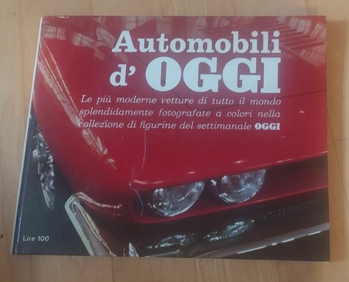 Album figurine automobili - automobili, d