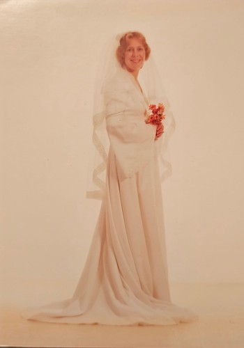 Abito sposa vintage anni 70 - abito, da