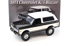 1:18 ACME 1971 Chevrolet K5 Blazer Classic smoking nero & bianco due 