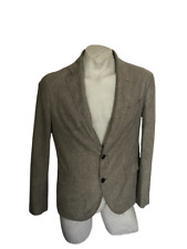 CAESAR Giacca uomo sfoderata art. 636025 elegante 100% lana vergine jacke tg 52