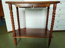 Console Tavolino Vintage Mobile Ingresso Torciglione Cassetto Consolle Antica