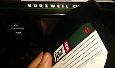 Floppy Iomega jaz con 550 programmi per Kurzweil k2000 k2500 k2600 k2661 k2600r
