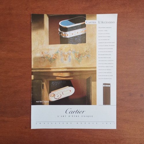 1988 cartier accendino - accendino,