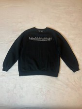 Felpa da uomo, Bershka, All Eyez On Me, Tupac, colore nero, tg. XS