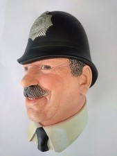 Bosson's Legends Ufficiale di Polizia Metropolitana Chalk Ware Personaggio Testa 1987