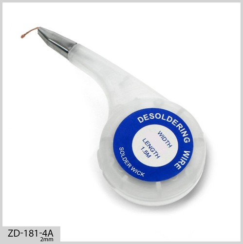 Treccia rame dissaldante 4 - treccia,