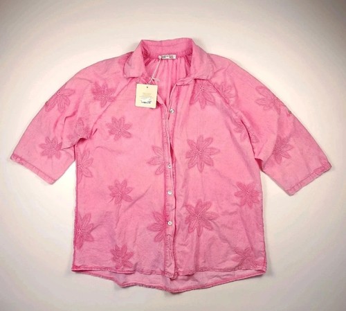 Blusa camicia donna rosa - camicia,