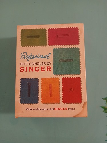 Vintage singer bottoniera - vintage,