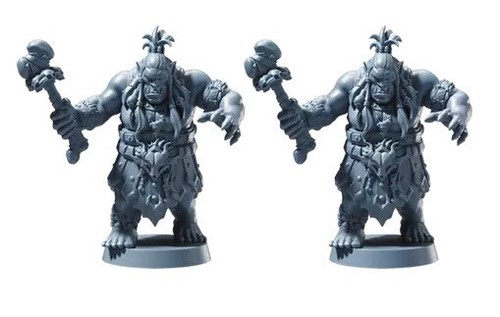 Heroquest against the ogre - against,