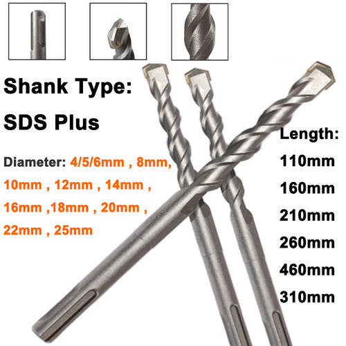 Diametro 4mm 25mm sds - sds, plus