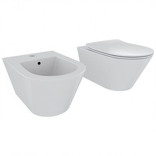 Coppia sanitari sospesi - , vaso