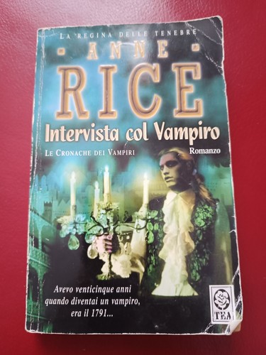 Romanzo intervista col vampiro - romanzo,