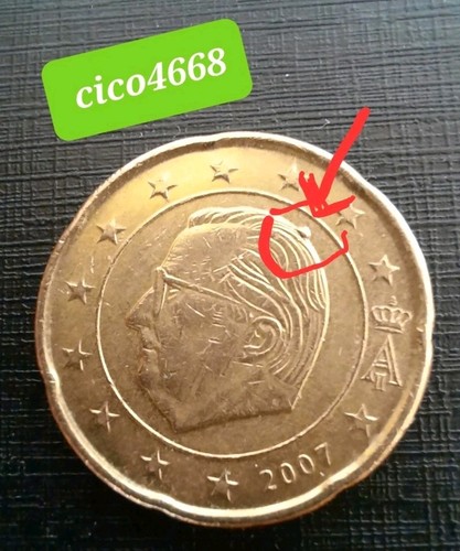 Cent belgio 2007 - 20,