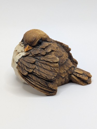 Figurina uccellino resina