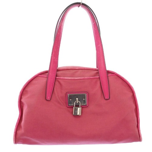Borsa mano loewe rosa nylon - loewe,