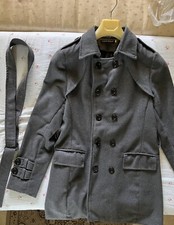 Giacca trench uomo grigio