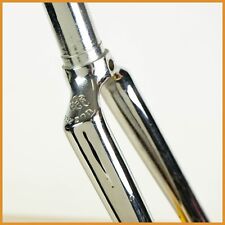 NOS COLUMBUS VINTAGE STEEL FORK 1" ROAD BIKE 650 26" THREADED CHROMED TT RIGIDA