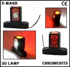 50 Pezzi 8 LED Lato Gomma