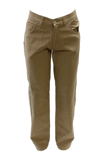 Pantalone uomo lungo beige - da,