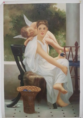 Quadro dipinto mano olio - a,