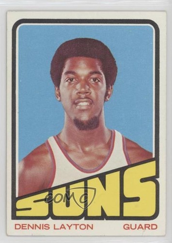 1972 topps dennis layton - 1972-73,