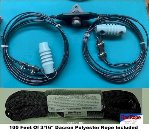 Antenna dipolo banda - , metri