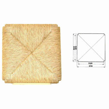 Sedile ricambio in paglia palustre per sedia modello 998 Sigfrido