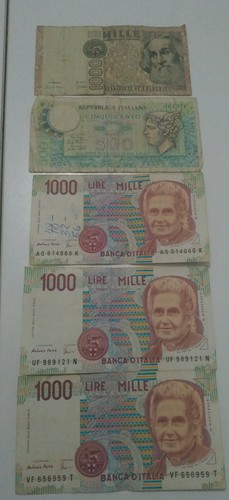 Lotto banconote mille - lotto,