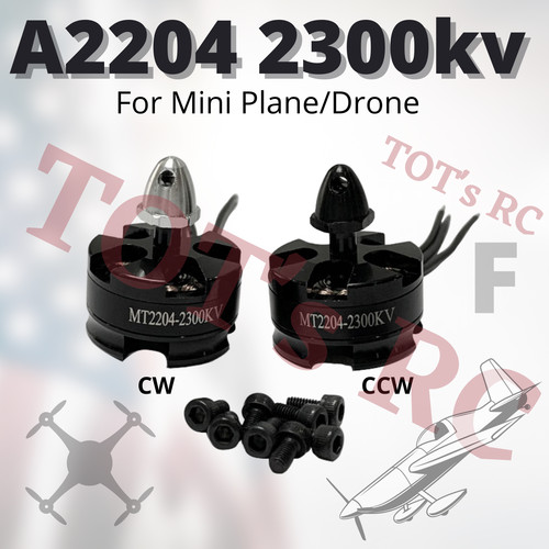 Mt2204 2300kv motore brushless - 2300kv,