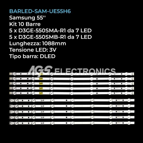 Kit barre strip led - led, tv