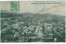 07025  CARTOLINA d'Epoca - MESSINA Citta': VILLAGGIO GIOSTRA