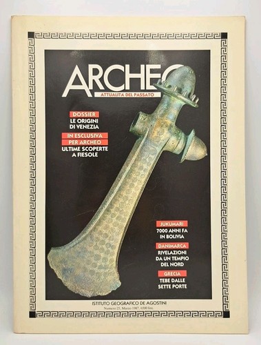 Rivista archeo 1987 - rivista,