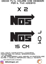 ADESIVI LOGO  STICKERS NOS