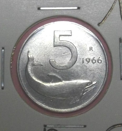 Lire delfino 1966 - 5,