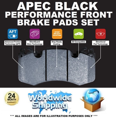 Pastiglie anteriori apec black - anteriori,