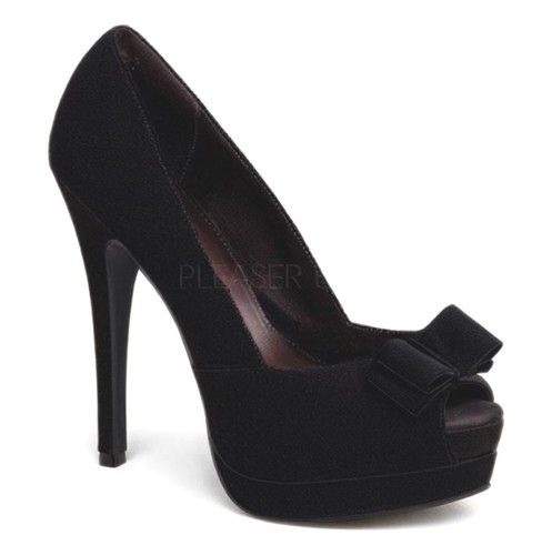 Pinup peeptoe décolleté raso - pinup,