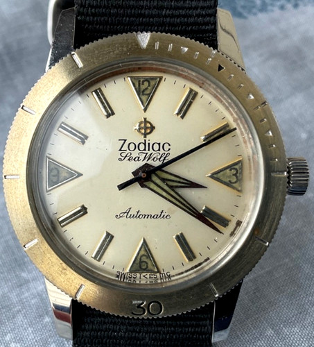 Zodiac sea wolf diver vintage - zodiac,